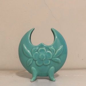 Vintage Pastel Blue Bud Vase